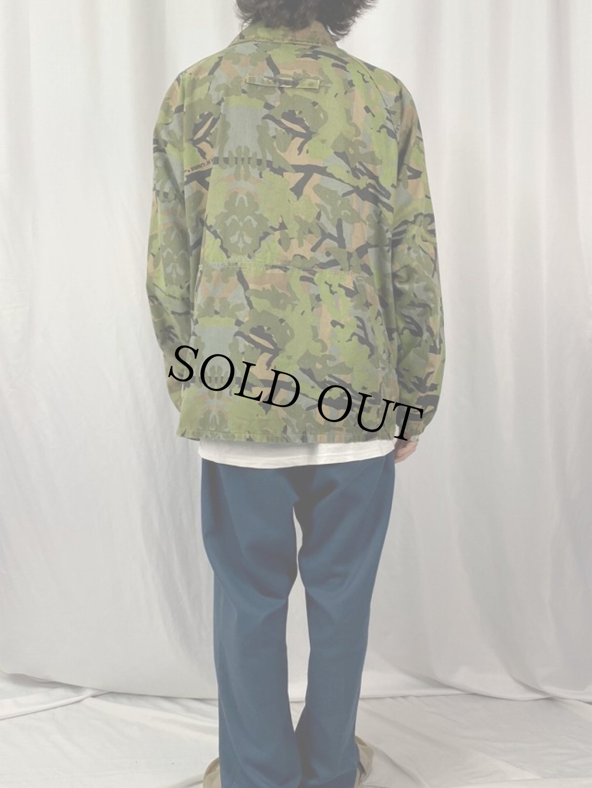 画像4: LEAVES N' LIMBS カモ柄コットンジャケット L (4)