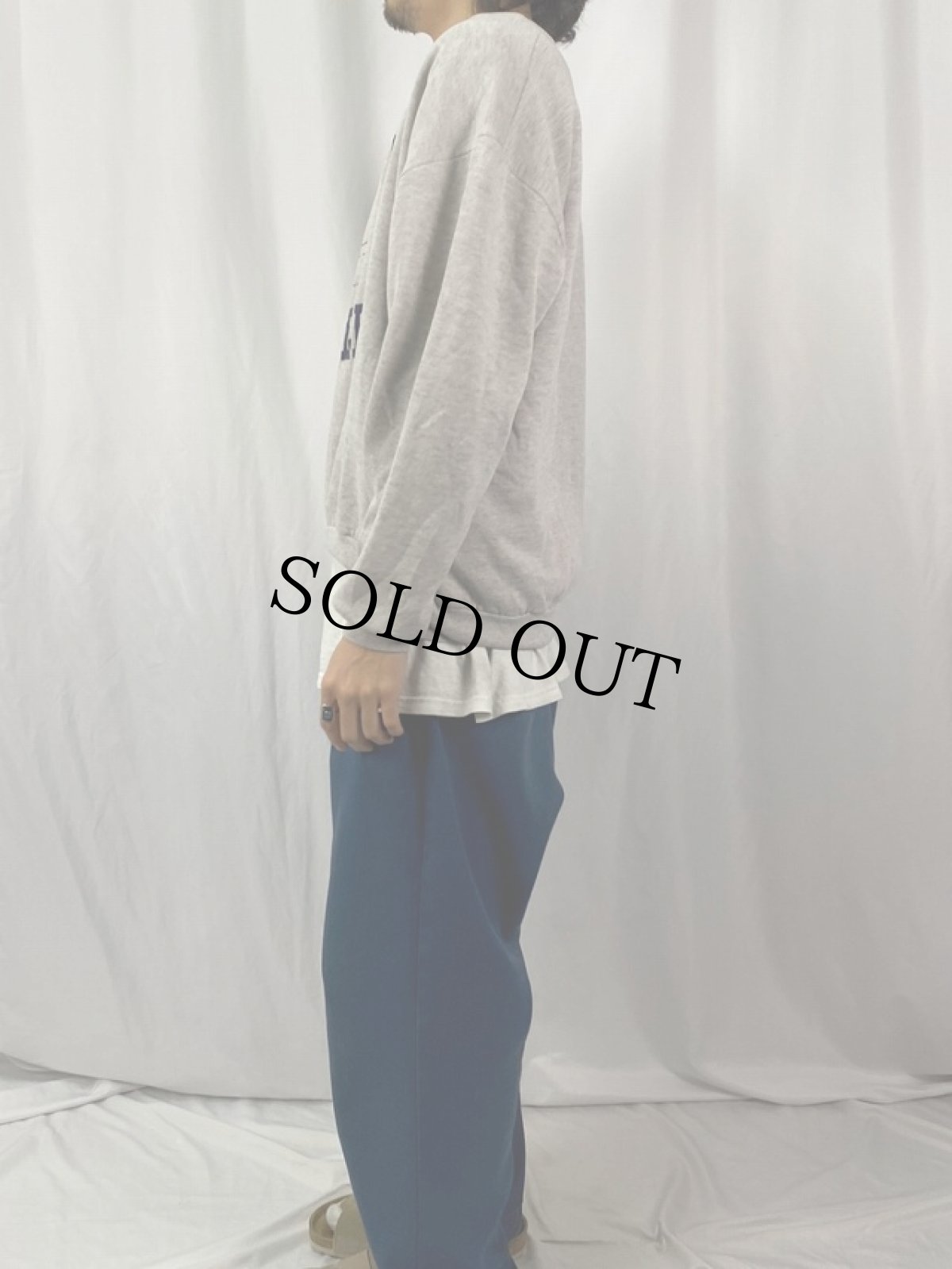 画像3: 90's USNAVY SEABEES プリントスウェット XL (3)