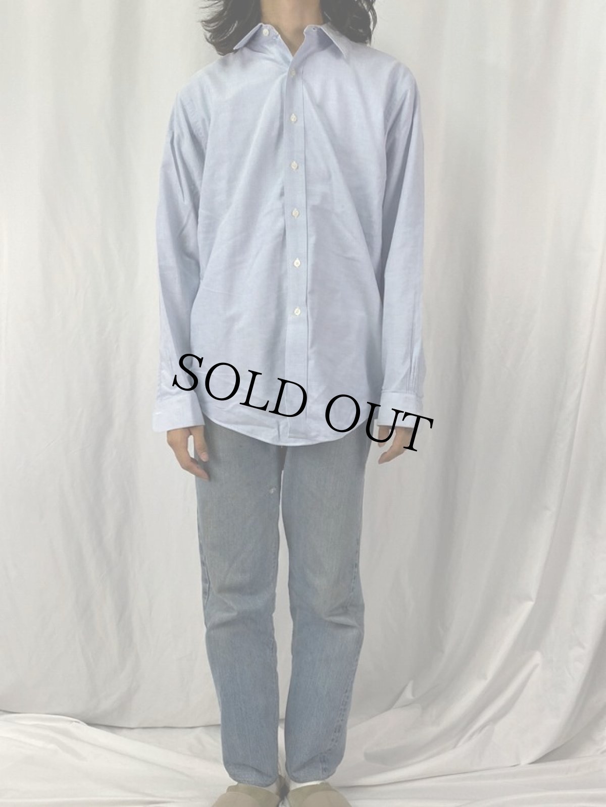 画像2: Brooks Brothers オックスフォードシャツ 16-34/35 (2)