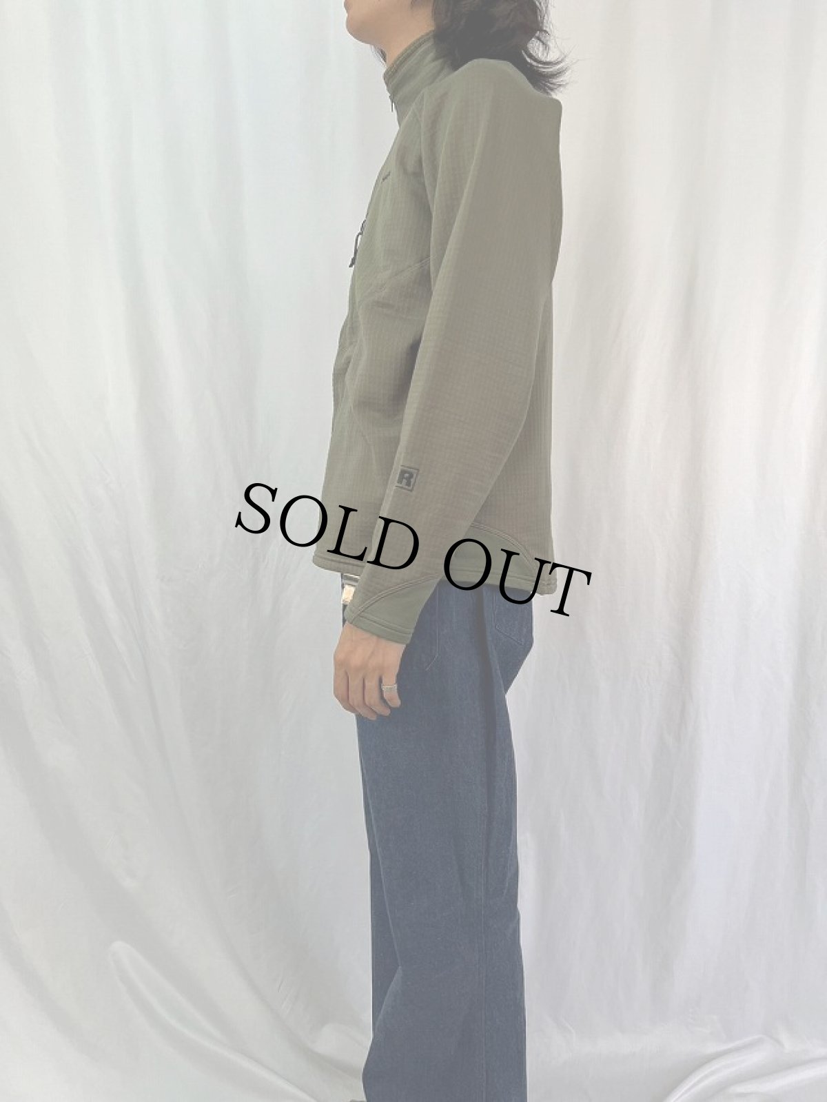 画像3: 2000's "Patagonia MARS R1" Flash Pullover Special Alpha Green L (3)