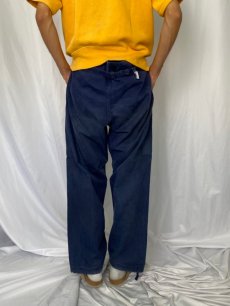画像4: 80's G.WAHLER ドイツ軍 HBTワークパンツ W40 (4)