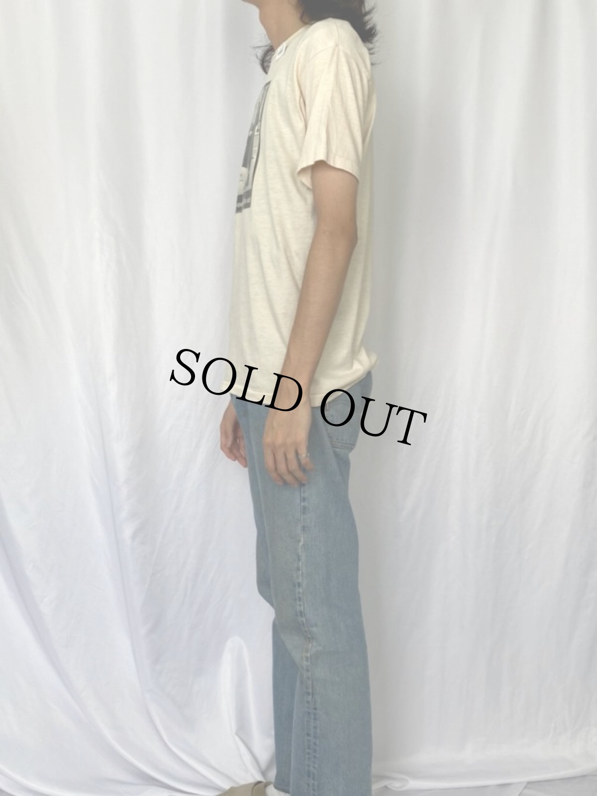 画像3: 80's Mike Ryerson USA製 "Expose Yourself to Art" フォトプリントTシャツ XL (3)