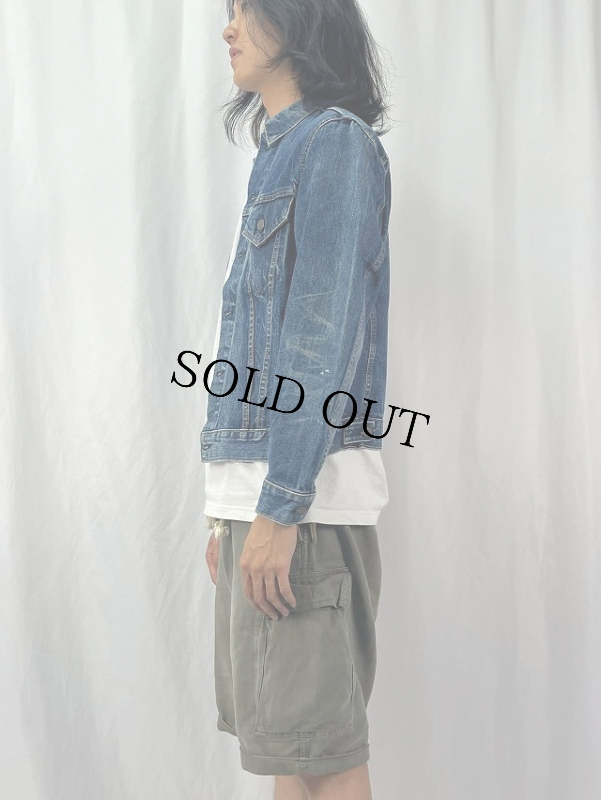 画像3: 60〜70's LEVI'S 70505 BIGE 最終モデル デニムジャケット (3)