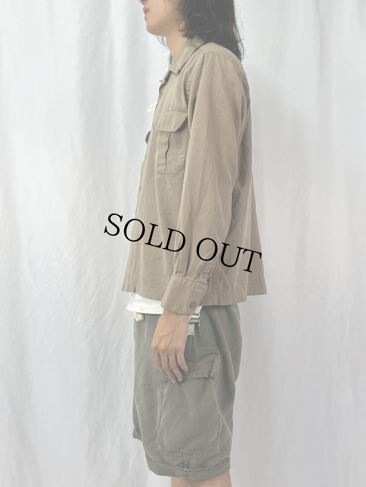 画像3: 50's ウールオープンカラーシャツ (3)