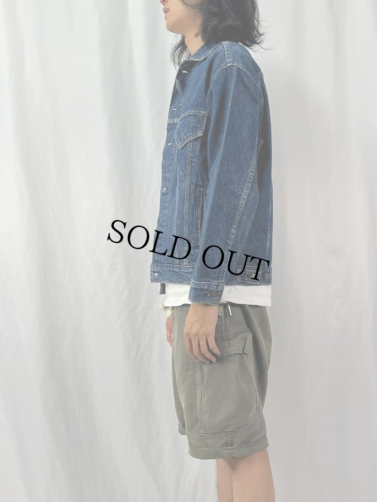 画像4: 80〜90's Levi's 71506-0216 USA製 デニムジャケット 42L (4)