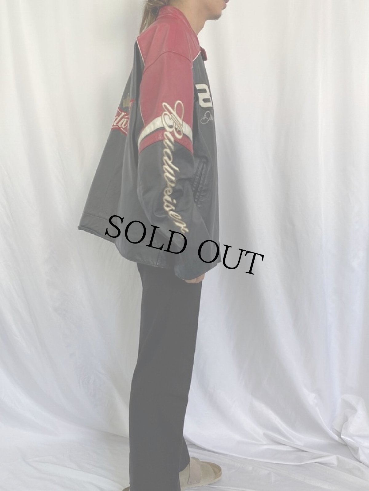 画像3: WILSONS LEATHER × CHASE AUTHENTICS レザーレーシングジャケット XL (3)