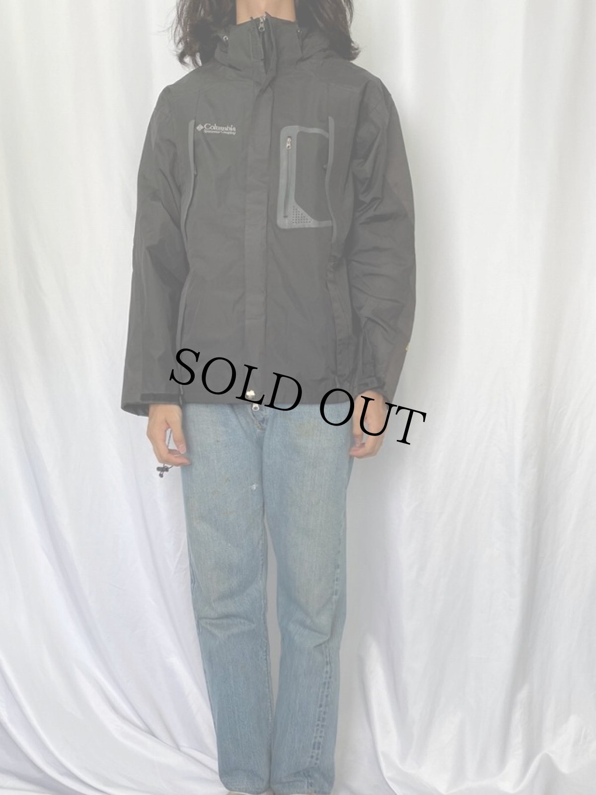 画像2: Columbia GORE-TEX XCR "OMNI TECH" ナイロンマウンテンパーカー L (2)