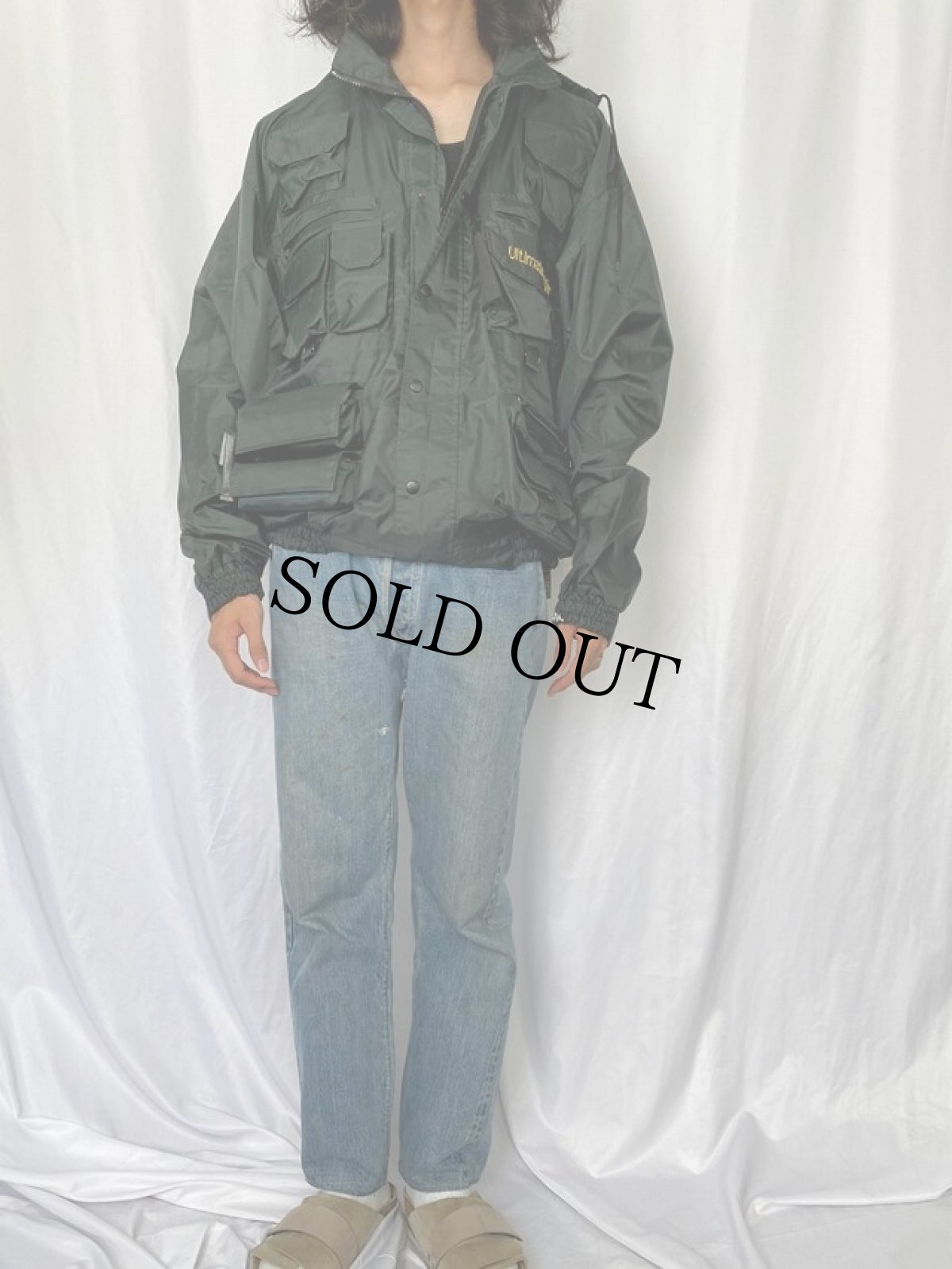 画像2: Ultimate Angler ナイロンフィッシングジャケット XL (2)