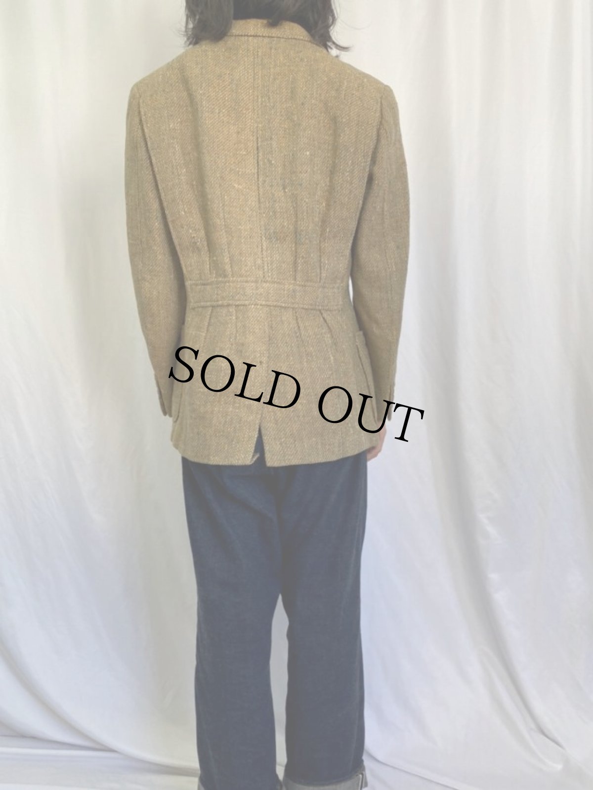 画像4: 50〜60's ツイード テーラードジャケット (4)