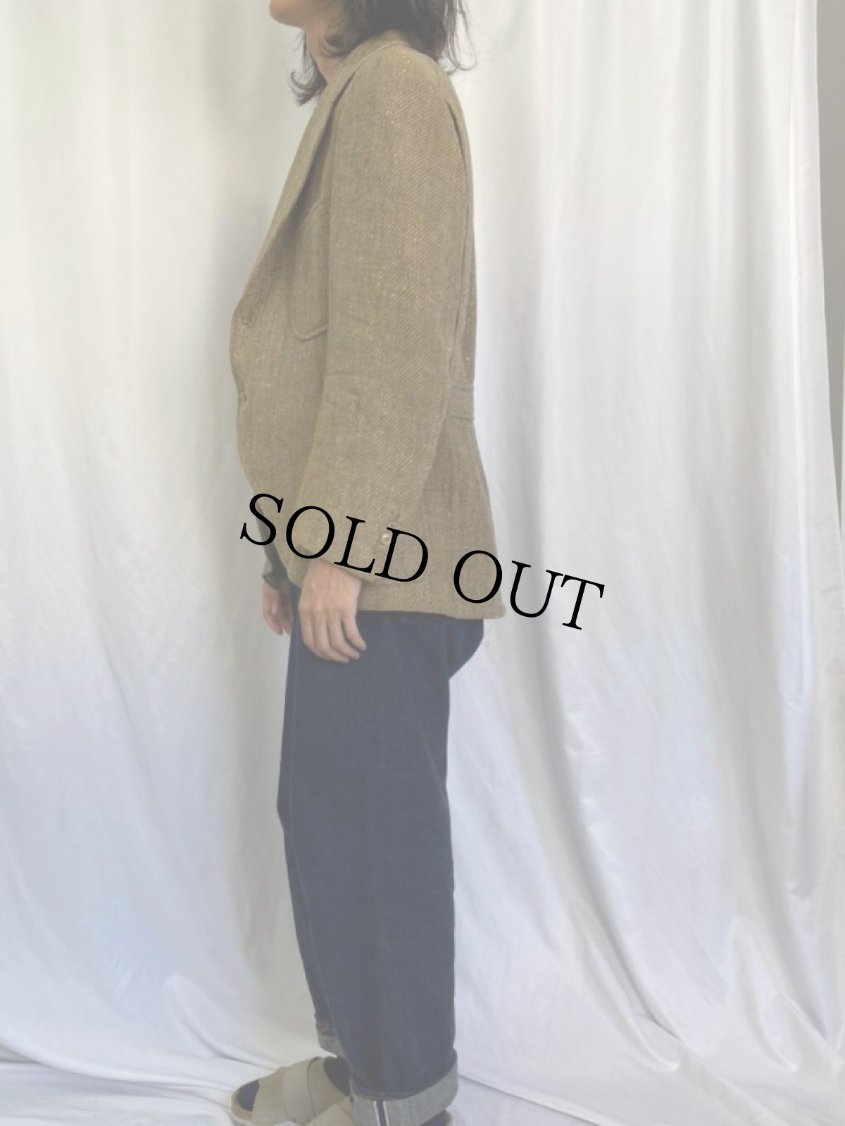 画像3: 50〜60's ツイード テーラードジャケット (3)