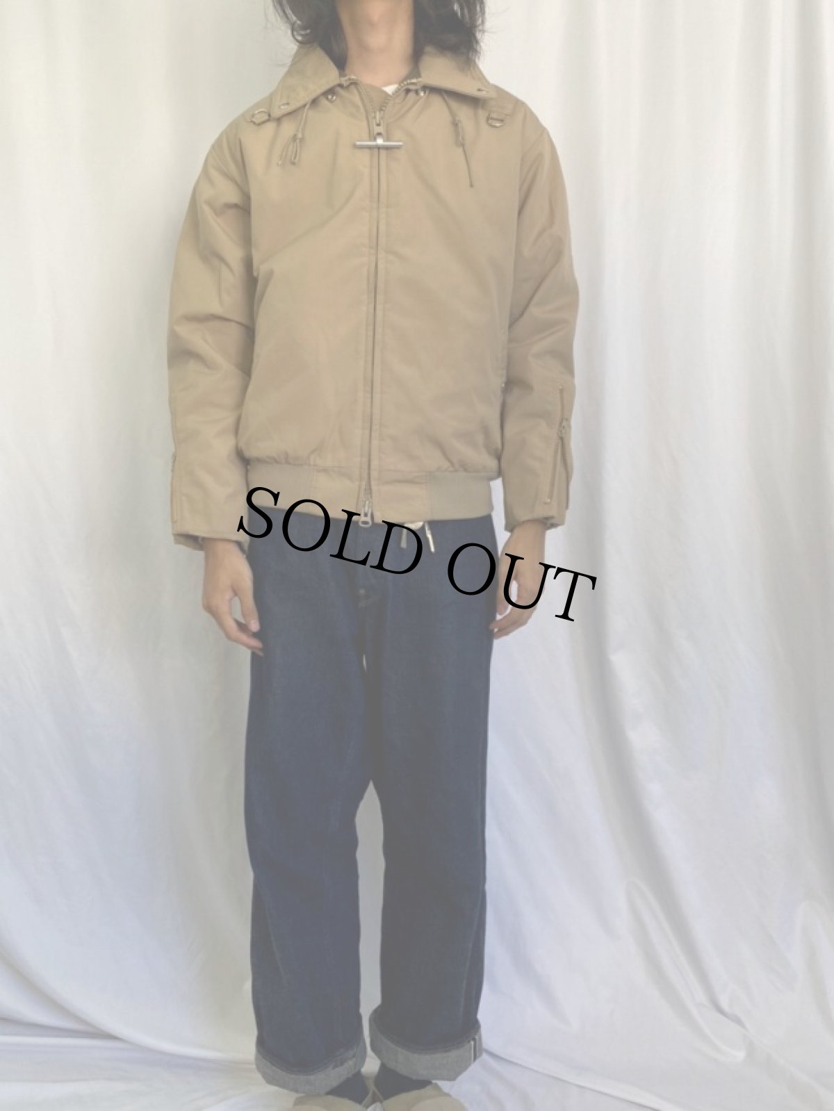 画像2: 70〜80's MIGHTY MAC USA製 キルティングライナー セーリングジャケット (2)