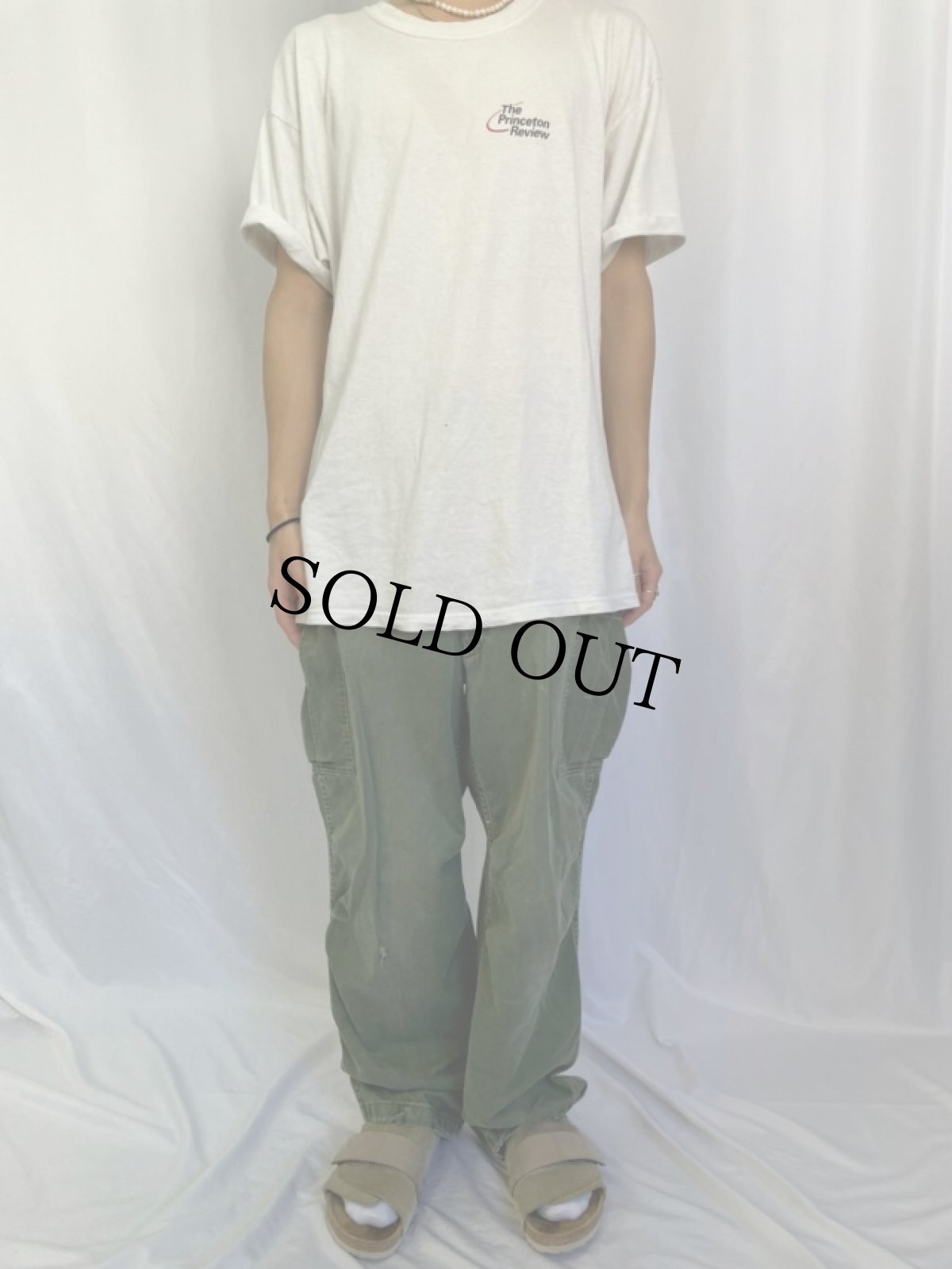 画像2: 60's U.S.ARMY M-51 移行期 フィールドパンツ LONG-SMALL (2)