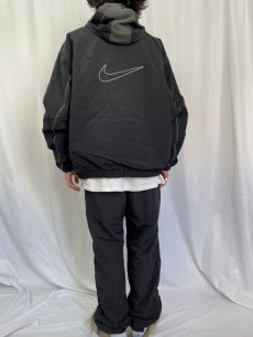 画像4: 90's NIKE キルティングライナー ナイロンパーカー XL (4)