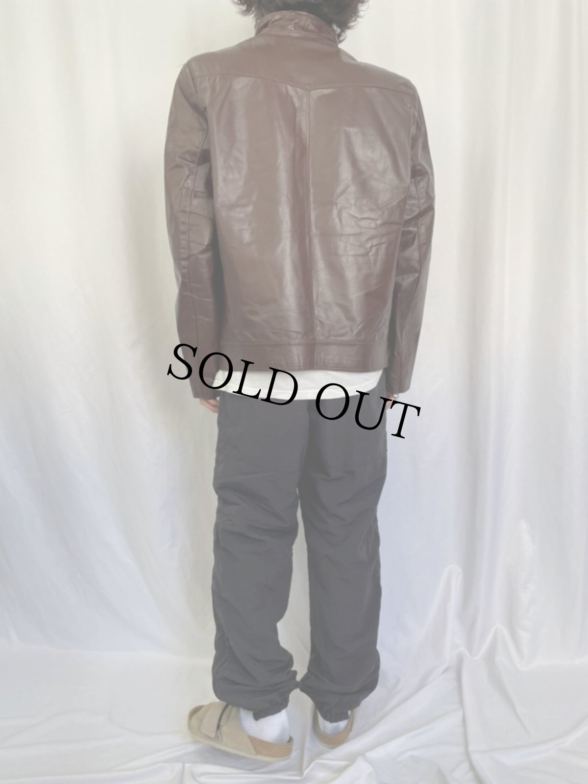 画像4: 70〜80's ライナー付き レザージャケット 42 (4)