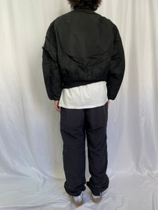 画像5: 90's〜 民間品 ALPHA INDUSTRIES,INC. MA-1 フライトジャケット LARGE (5)