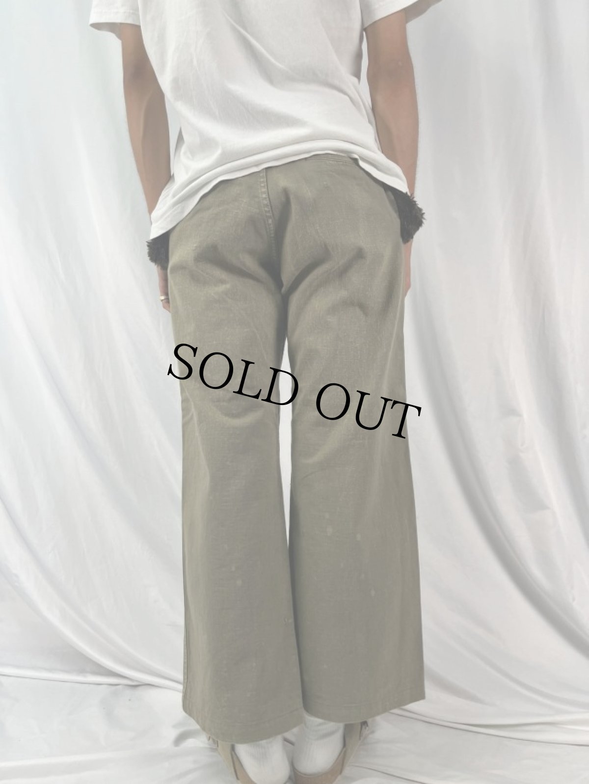 画像4: KAPITAL ダブルニー カラーデニムパンツ XS (4)