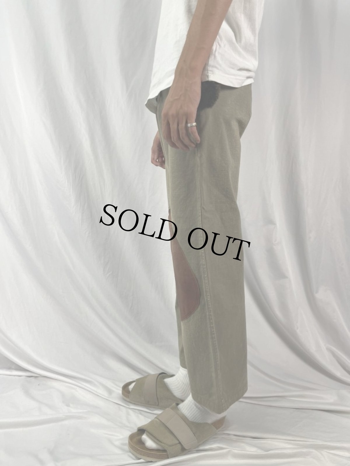 画像3: KAPITAL ダブルニー カラーデニムパンツ XS (3)