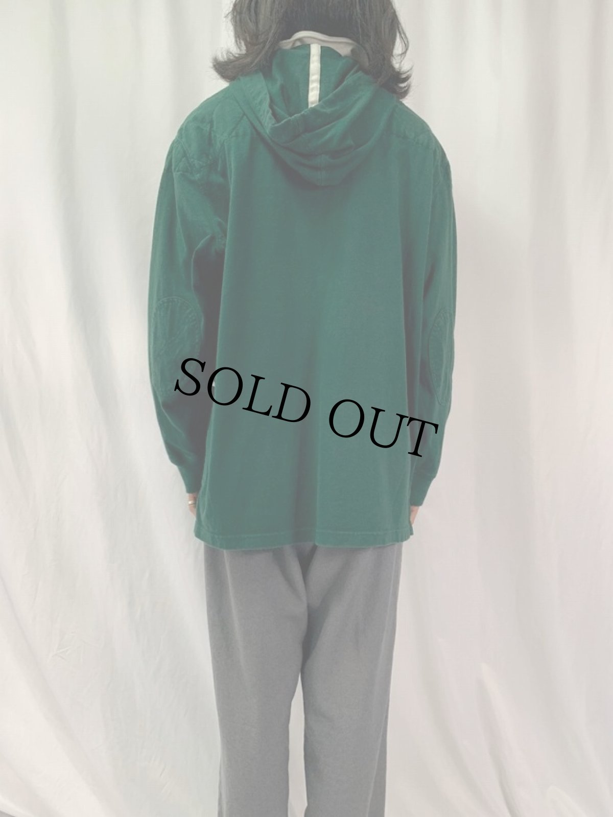 画像4: POLO Ralph Lauren フード付きラガーシャツ XL (4)