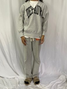 画像2: 90's Champion REVERSE WEAVE USA製 "DEPAUW" L (2)