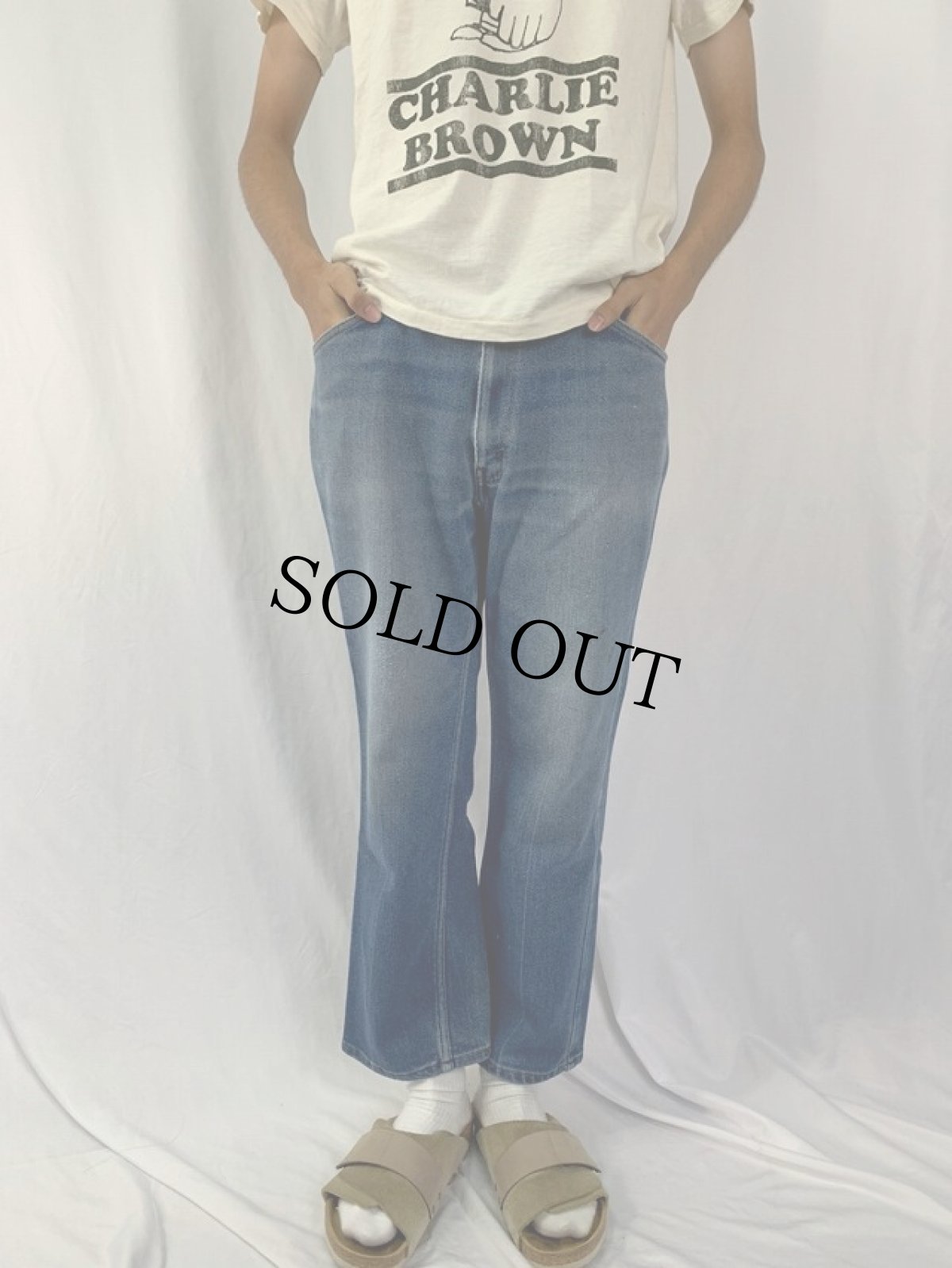 画像2: 90's Levi's 547 ストレッチデニムパンツ W35 (2)