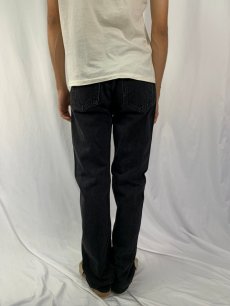 画像4: 90's Levi's 501 ブラックデニムパンツ W34 (4)