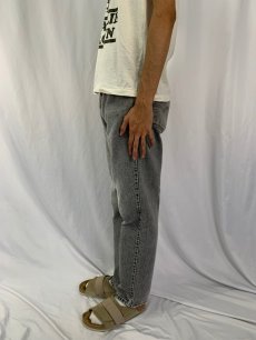 画像4: 90's Levi's 506 ブラックデニムパンツ W34 (4)