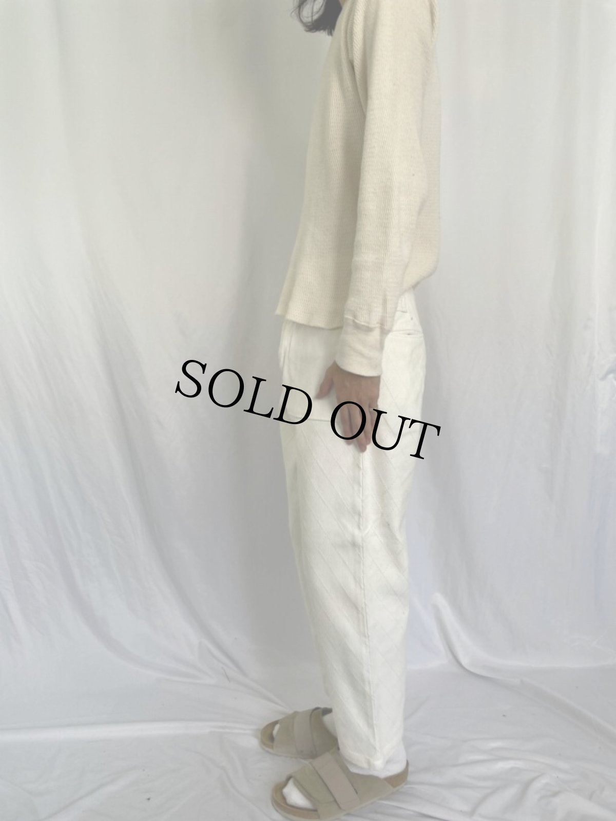 画像3: KAPITAL 道着キャンパス 刺し子ペーンターパンツ W31 (3)