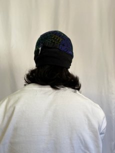 画像4: 90's Patagonia USA製 総柄 イヤーフラップフリースキャップ L (4)