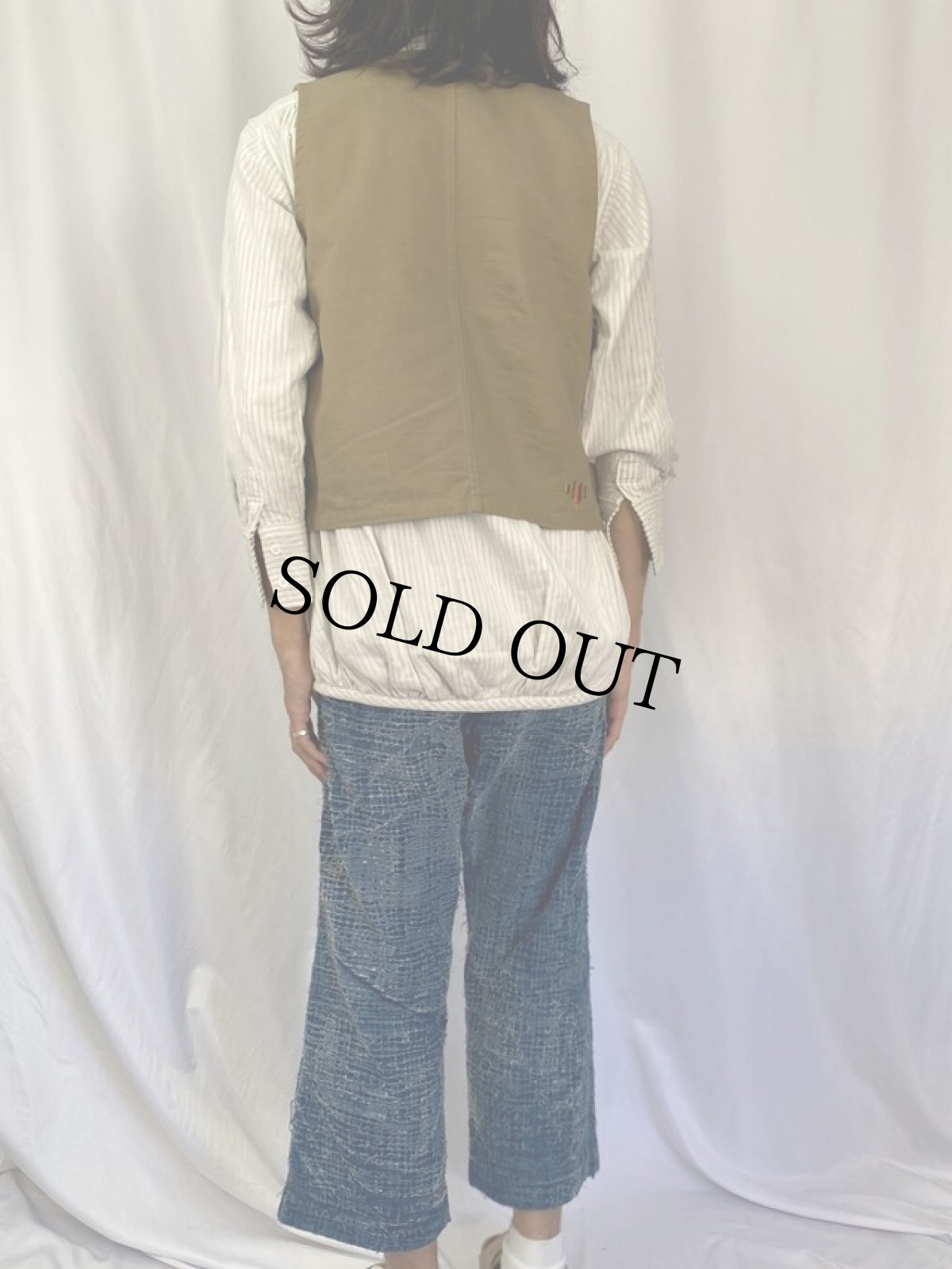 画像4: KAPITAL コットンベスト (4)