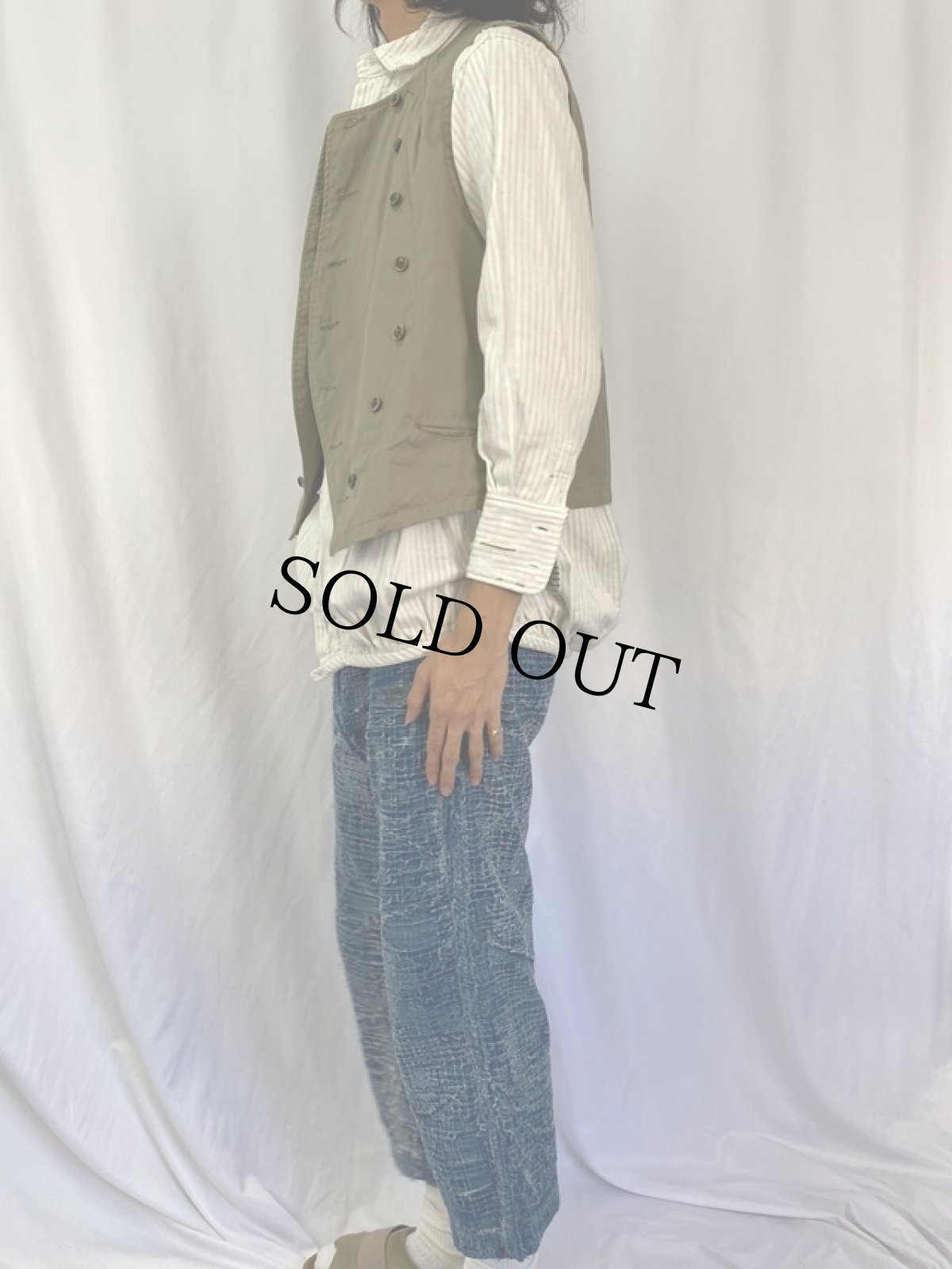 画像3: KAPITAL コットンベスト (3)