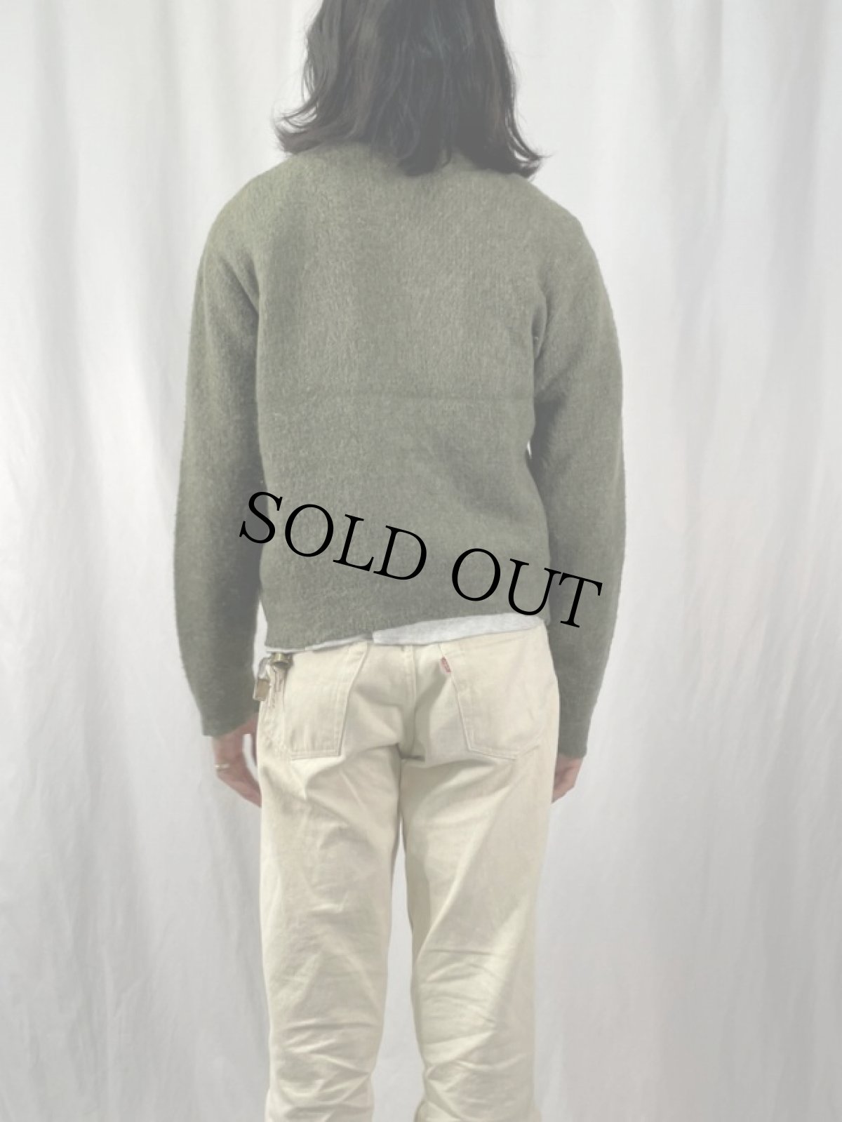 画像4: 60's Glen Dee モヘアニットカーディガン (4)