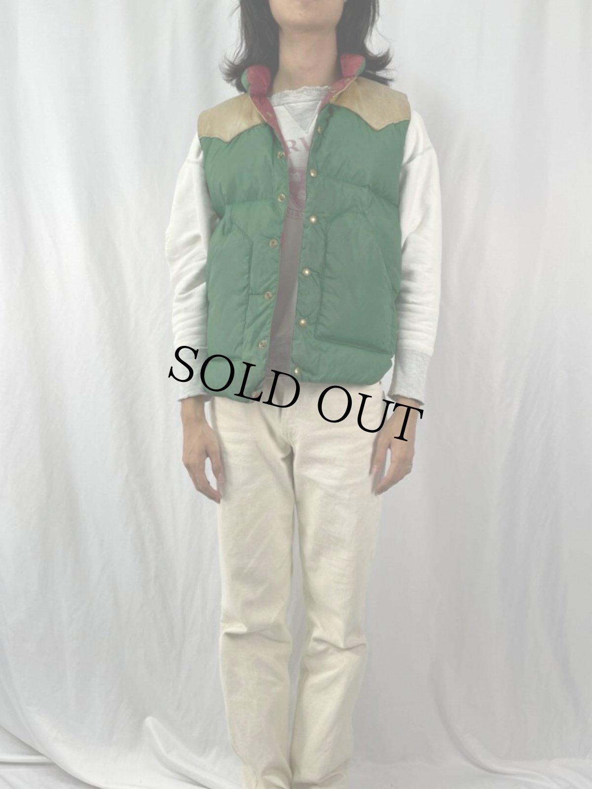画像2: 70's Rocky Mountain Featherbed "CHRISTY VEST" Size 40 (2)