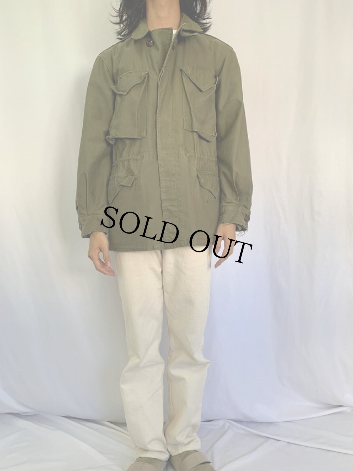 画像2: 40's U.S.ARMY M-43 フィールドジャケット (2)