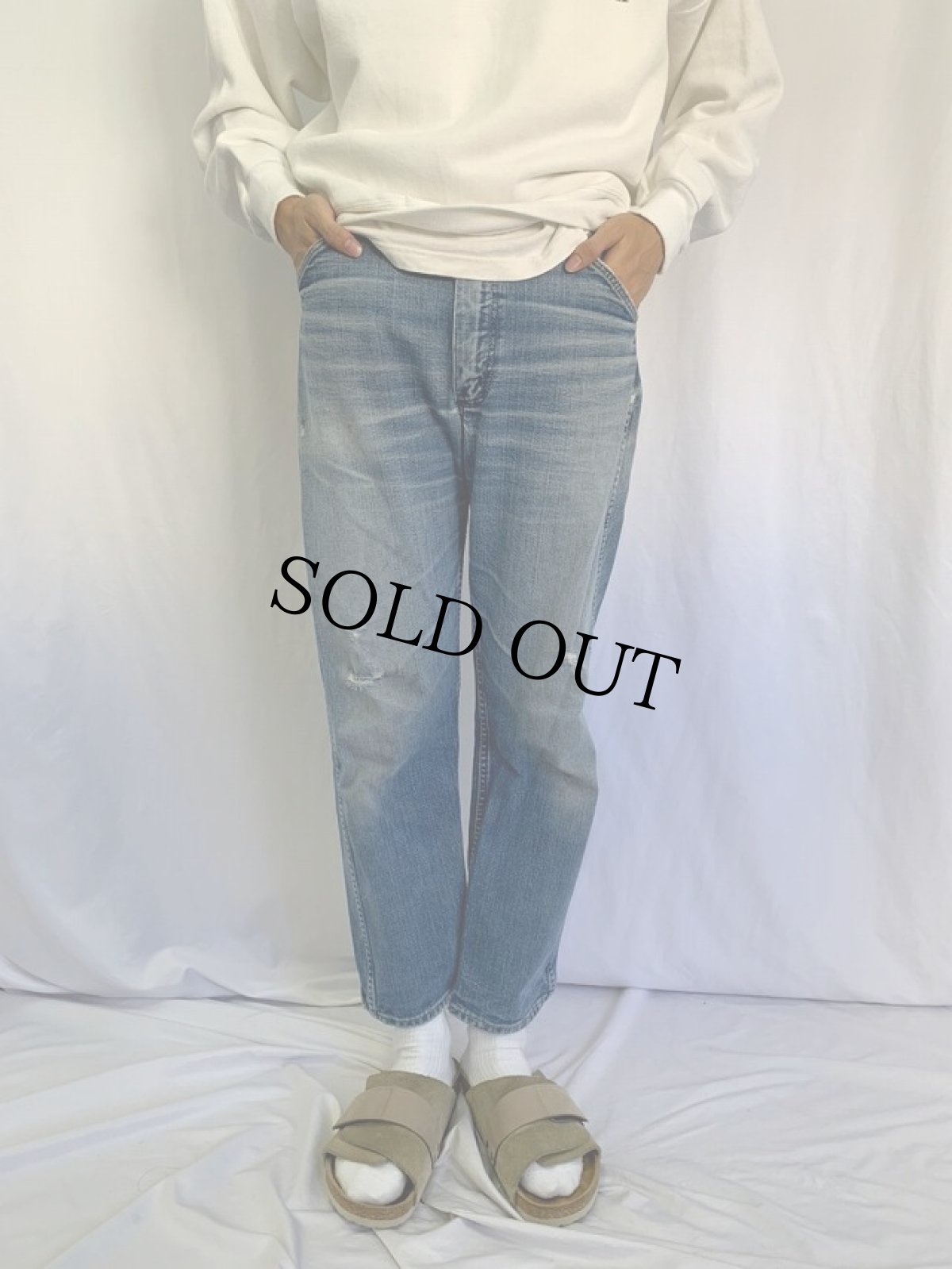 画像2: 70's Wrangler 13MWZ USA製 デニムパンツ W32 (2)