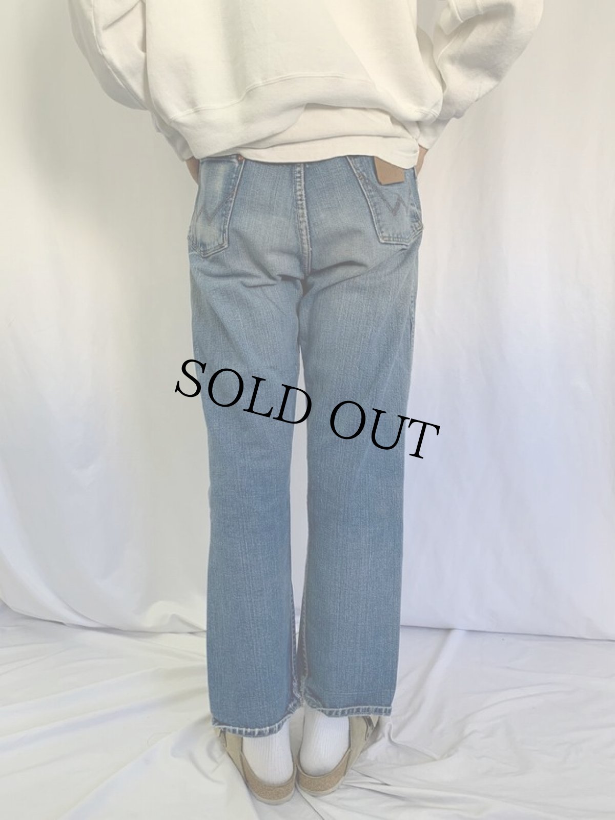 画像4: 70's Wrangler 13MWZ USA製 デニムパンツ W32 (4)