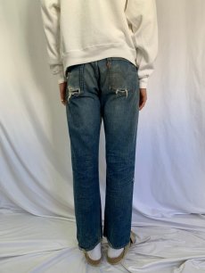 画像4: 70's Levi's 501 USA製 66前期 デニムパンツ W30 (4)