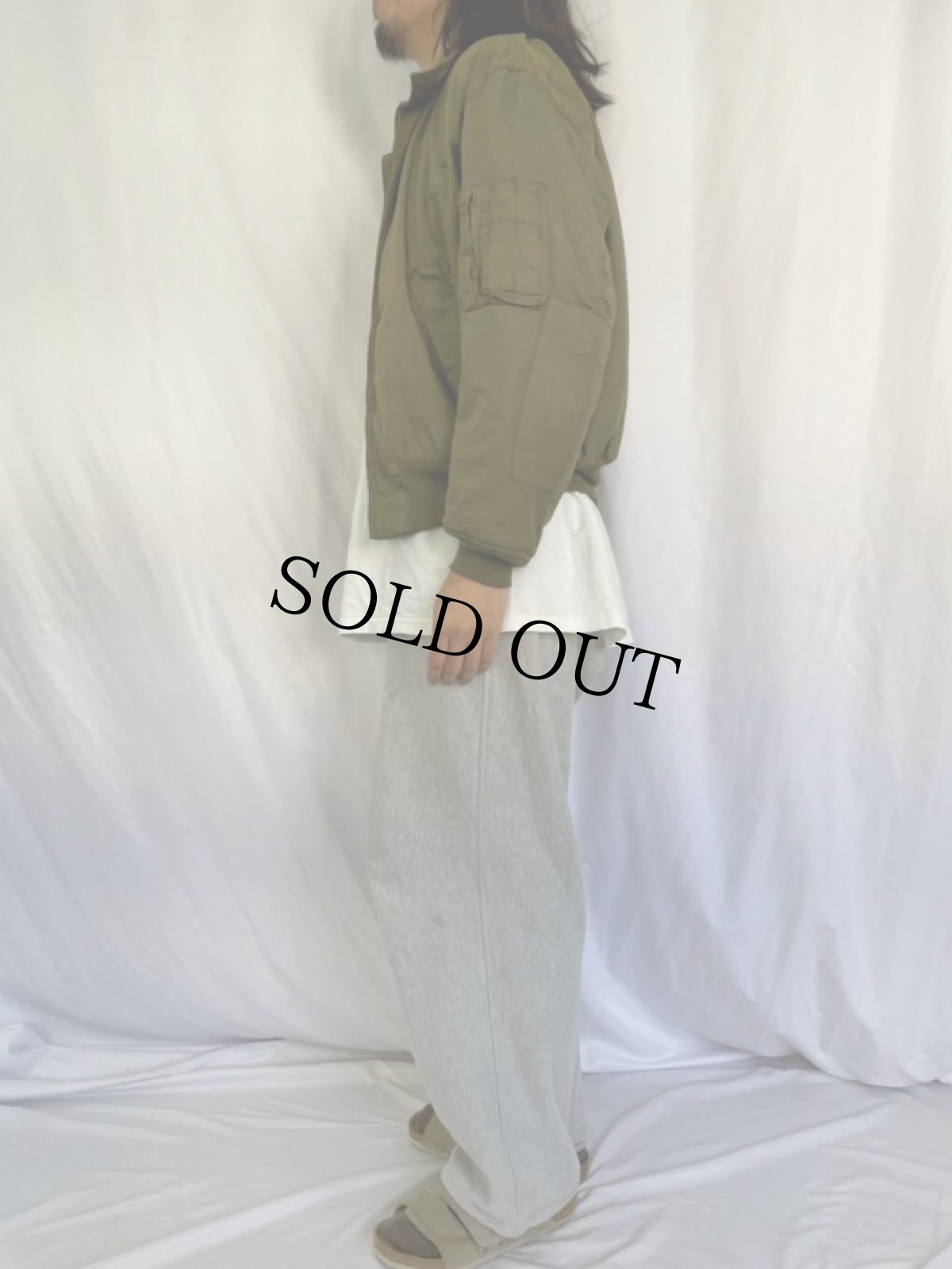 画像3: 80's U.S.ARMY CVC タンカースジャケット ノーメックス LARGE-REGULAR (3)