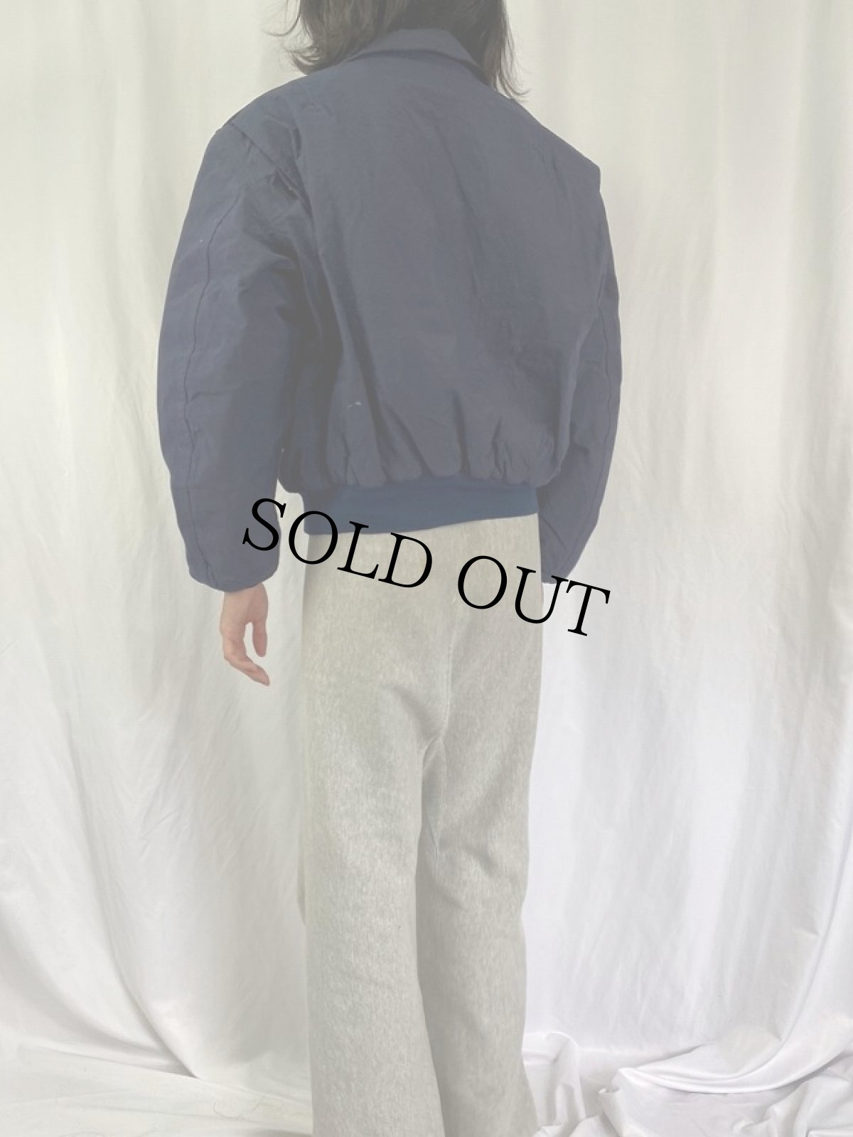 画像4: 90's U.S.COAST GUARD セキュリティポリスジャケット X-LARGE (4)