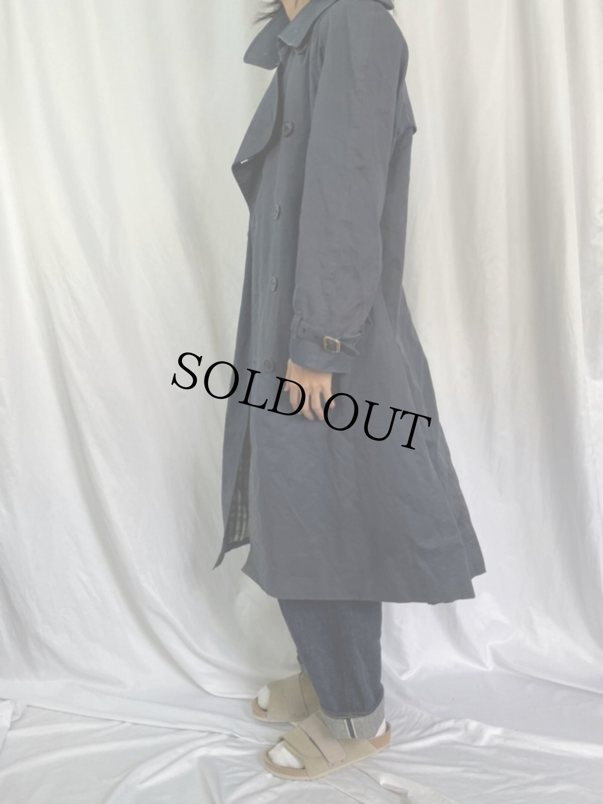 画像3: 80〜90's Burberrys' ENGLAND製 ライナー付きトレンチコート (3)