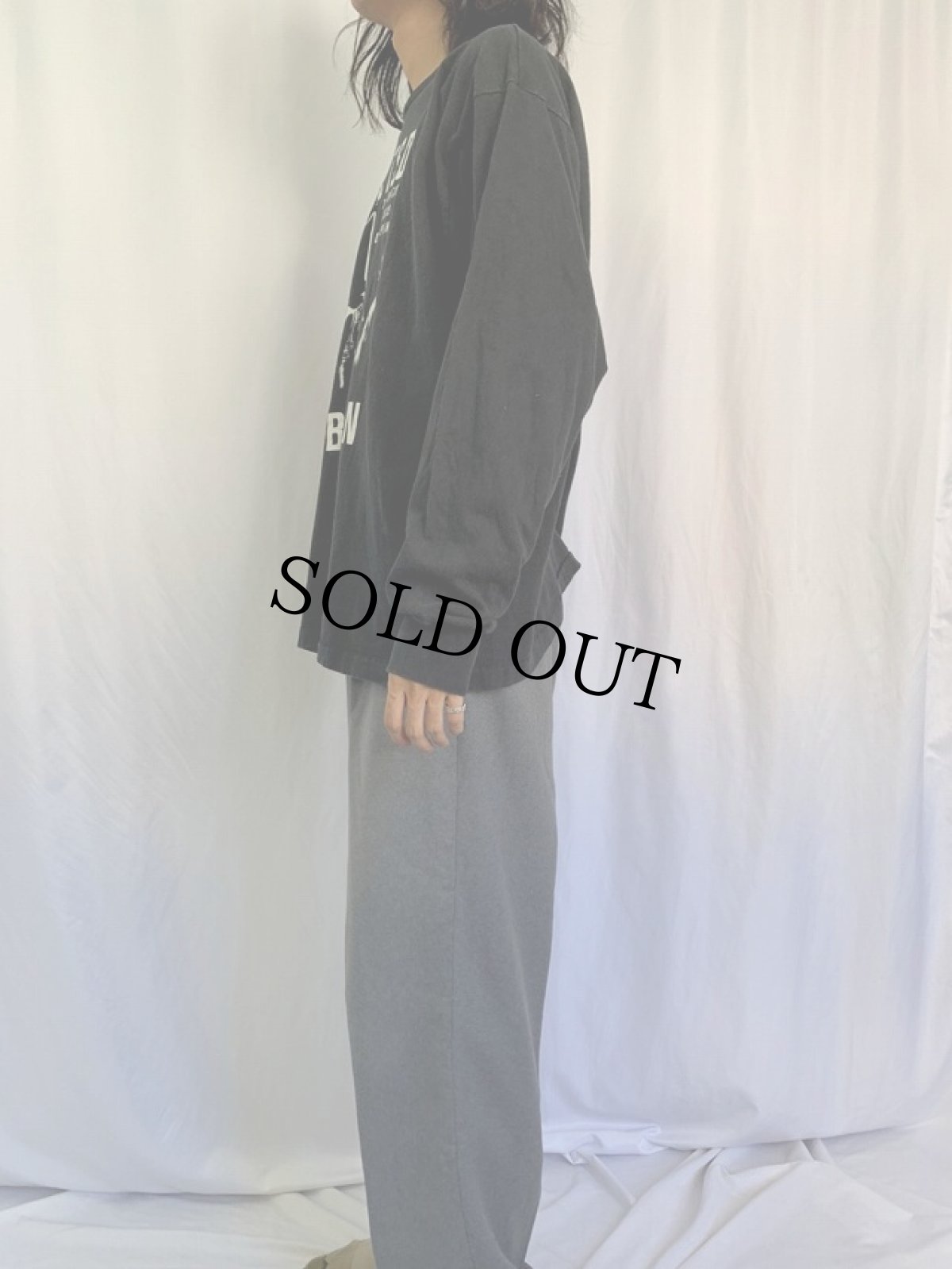 画像3: 90's USA製 TSD "TRAUMATIC STRESS DISCIPLINE" プリントロンT XXL (3)