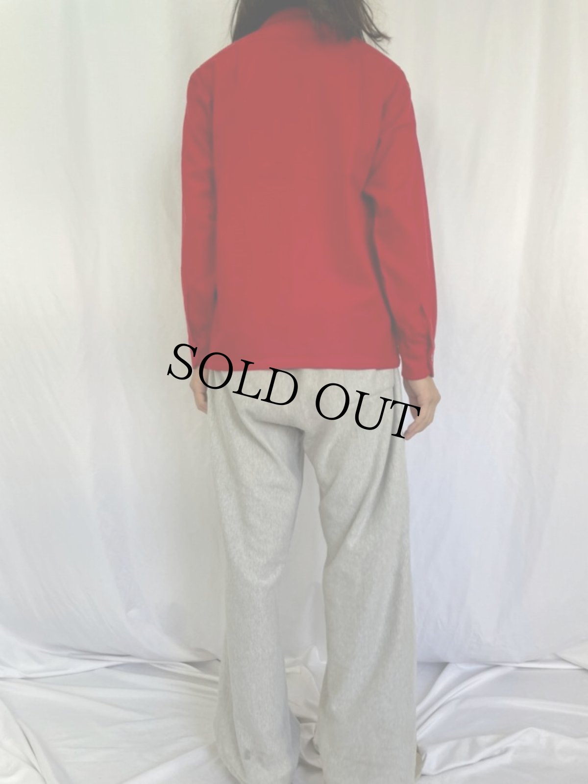 画像4: 50's PENDLETON オープンカラーウールシャツ S (4)