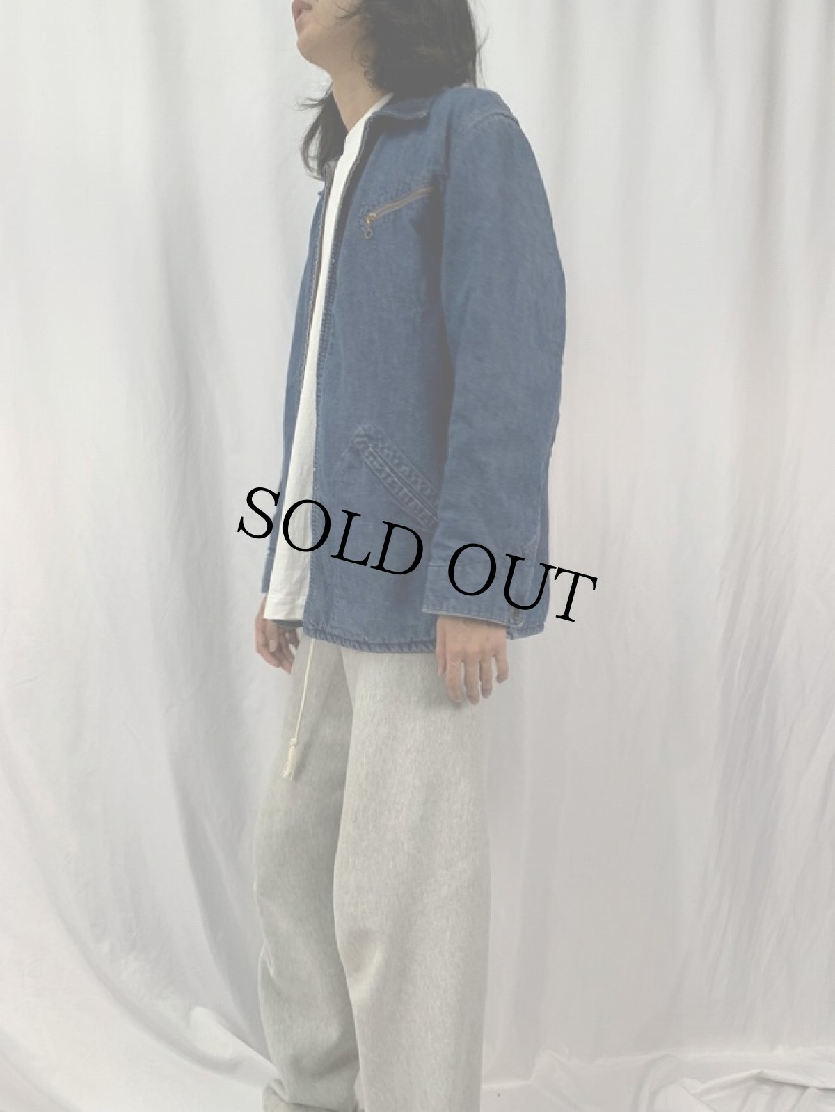 画像3: 50〜60's HERCULES ブランケットライナー デニムカバーオール (3)