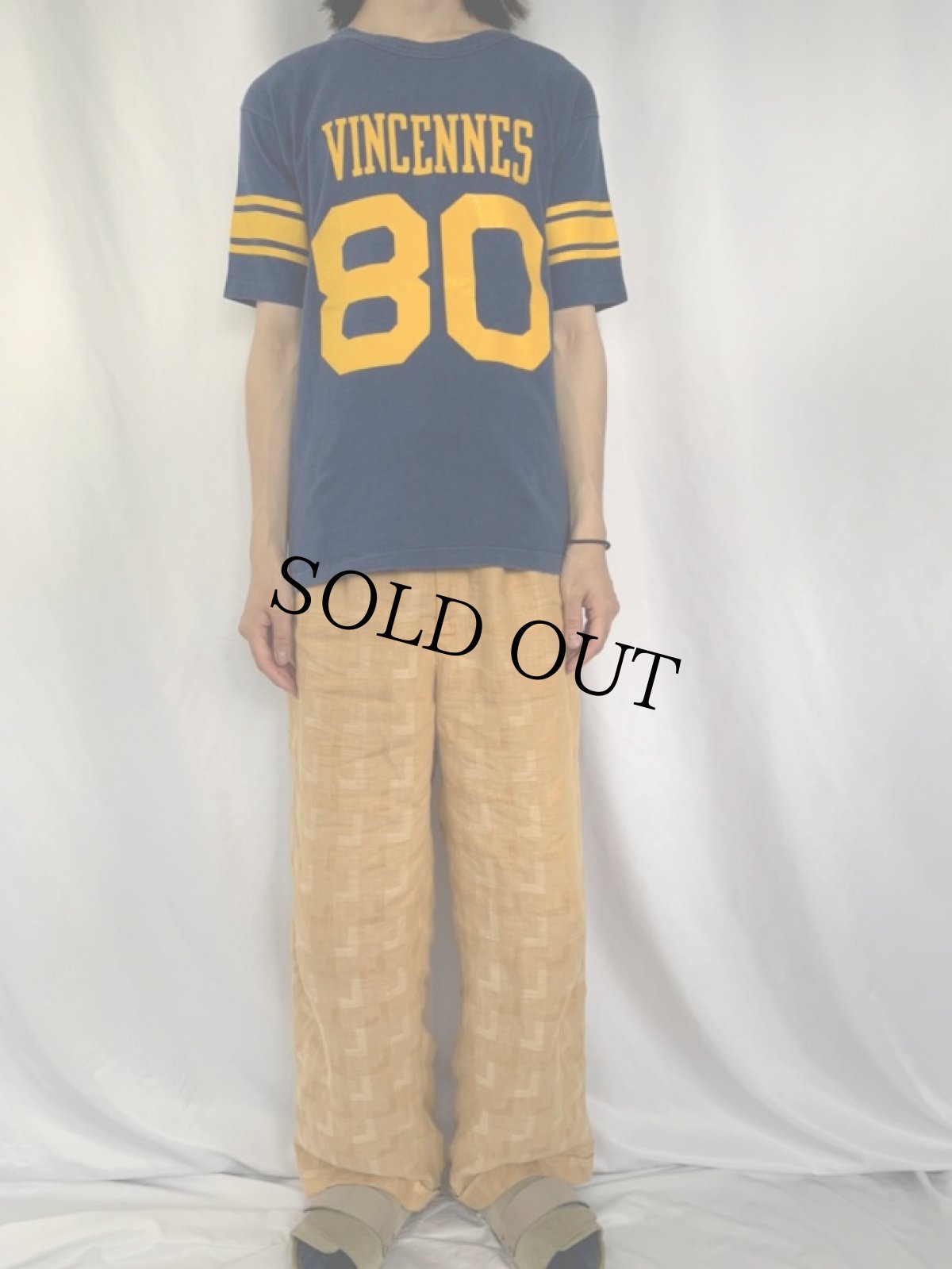 画像2: 70〜80's "VINCENNES 80" ラバープリントTシャツ (2)