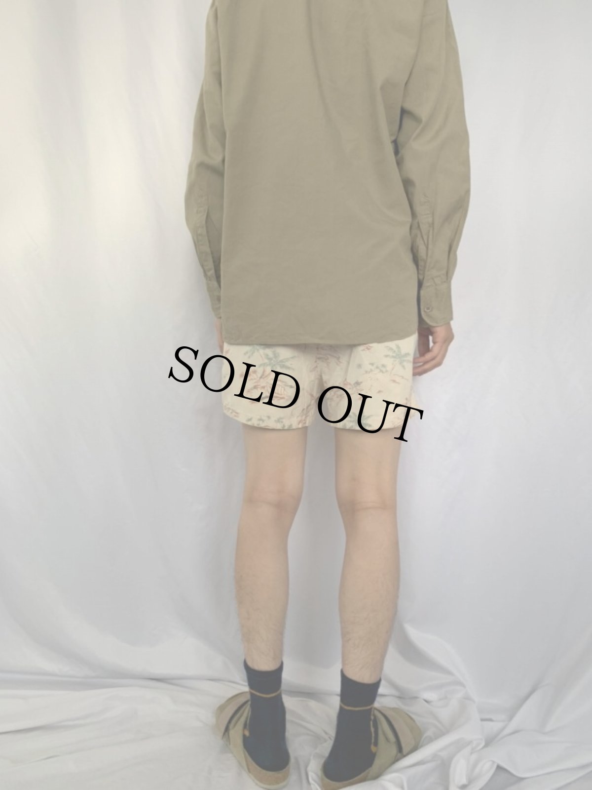 画像4: 40〜50's Beachcomber by Pebble Beach ビーチ柄 コットンショーツ (4)