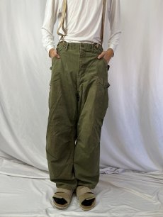 画像2: 50's U.S.ARMY M-51 フィールドパンツ ライナー付き MEDIUM-REGULAR (2)