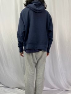 画像4: 00's Champion REVERSE WEAVE "UNIVERSITY OF MAINE" プリントスウェットフーディー L (4)