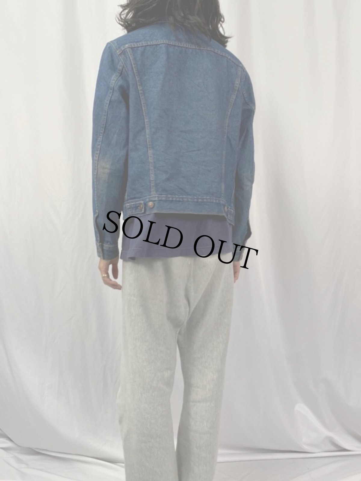 画像4: 80's Levi's 70506-0216 USA製 デニムジャケット size38 (4)