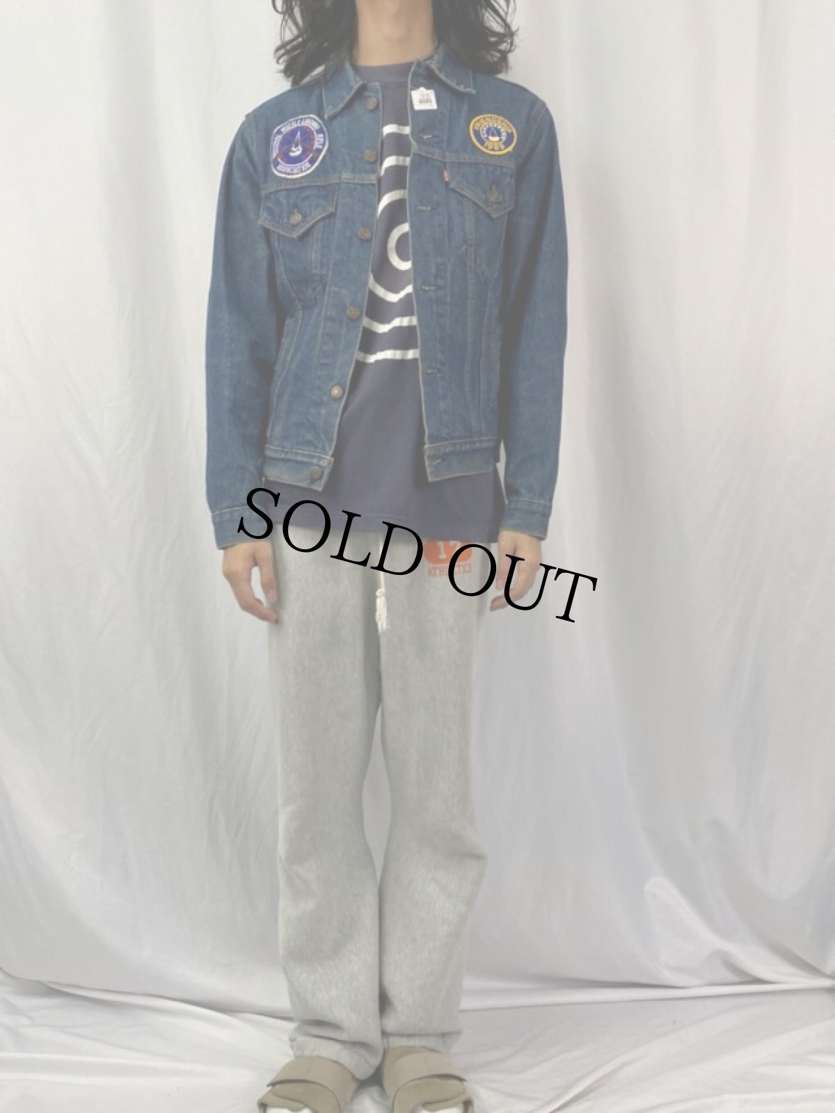 画像2: 80's Levi's 70506-0216 USA製 デニムジャケット size38 (2)
