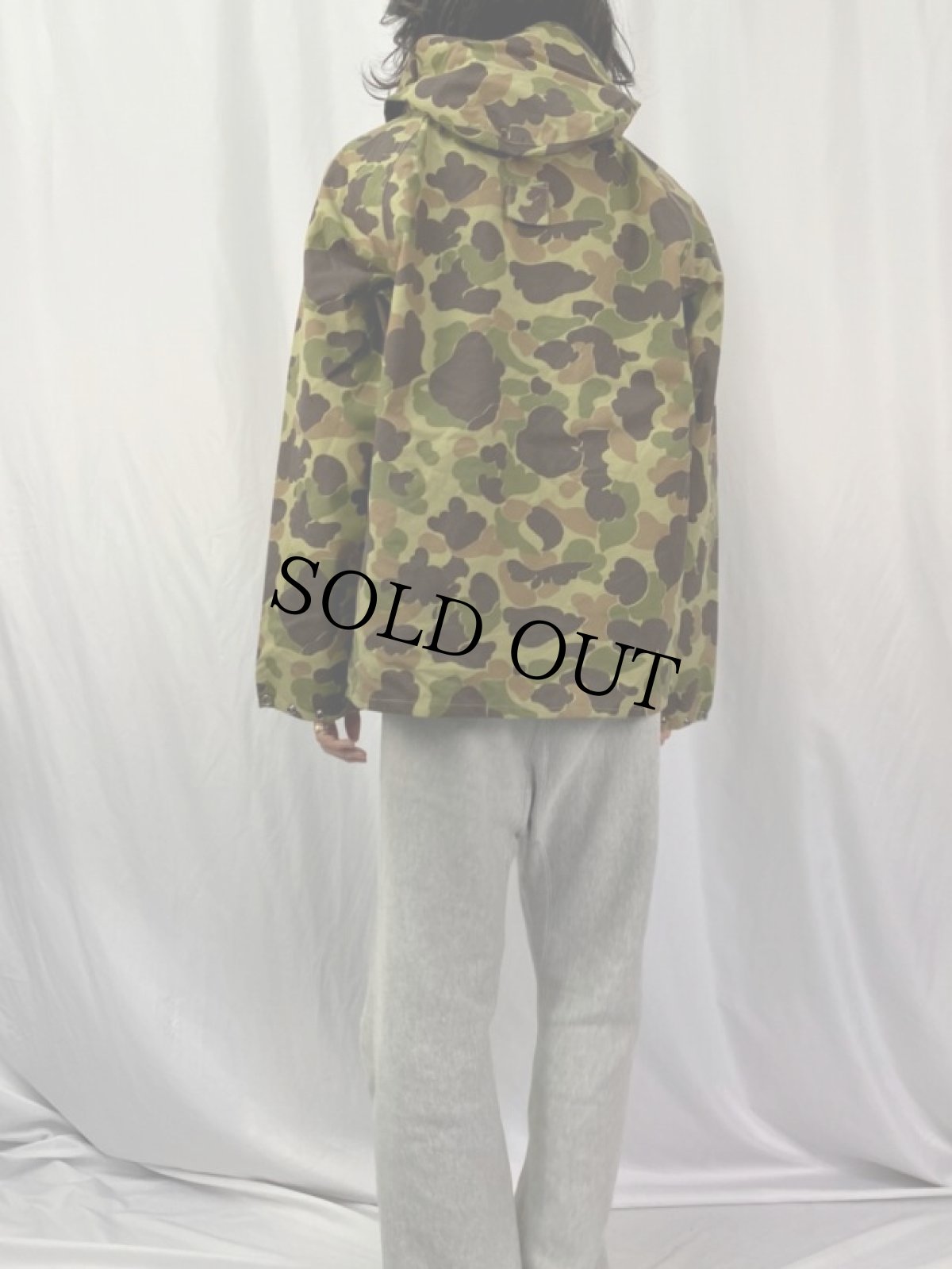 画像4: 90's Cabela's USA製 ダックハンターカモ "GORE-TEX" ナイロンジャケット L (4)