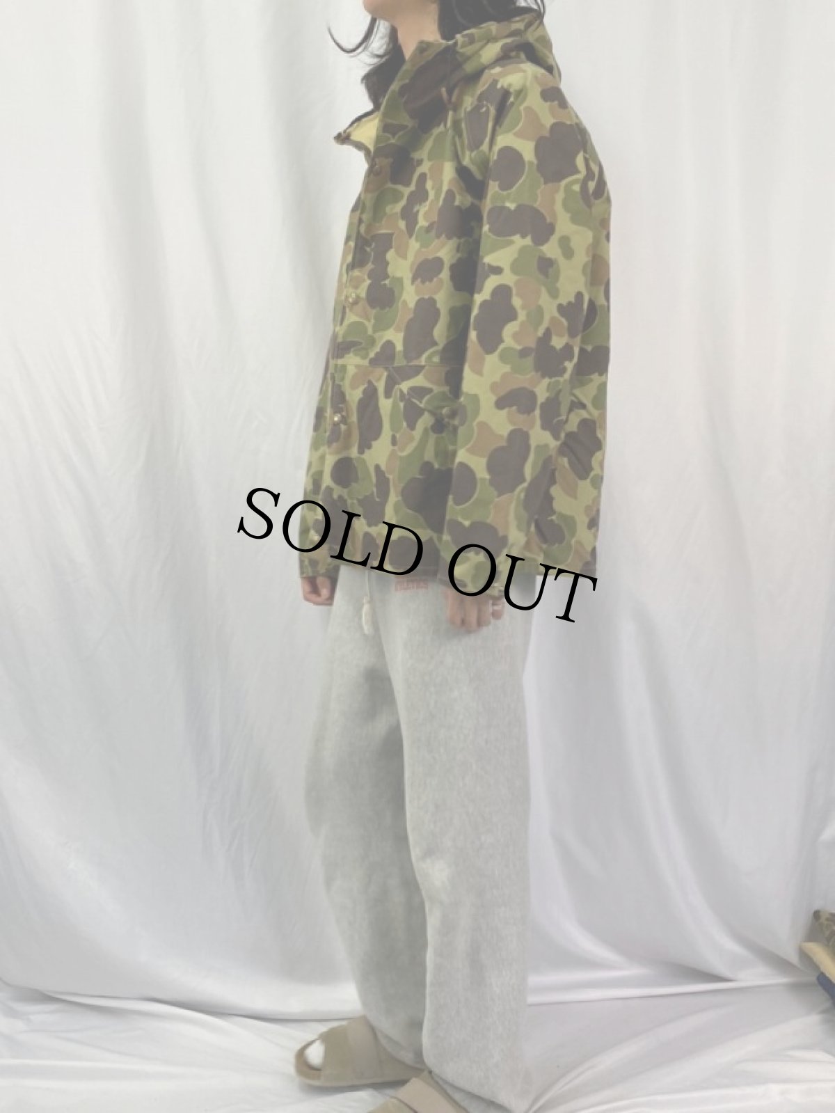 画像3: 90's Cabela's USA製 ダックハンターカモ "GORE-TEX" ナイロンジャケット L (3)